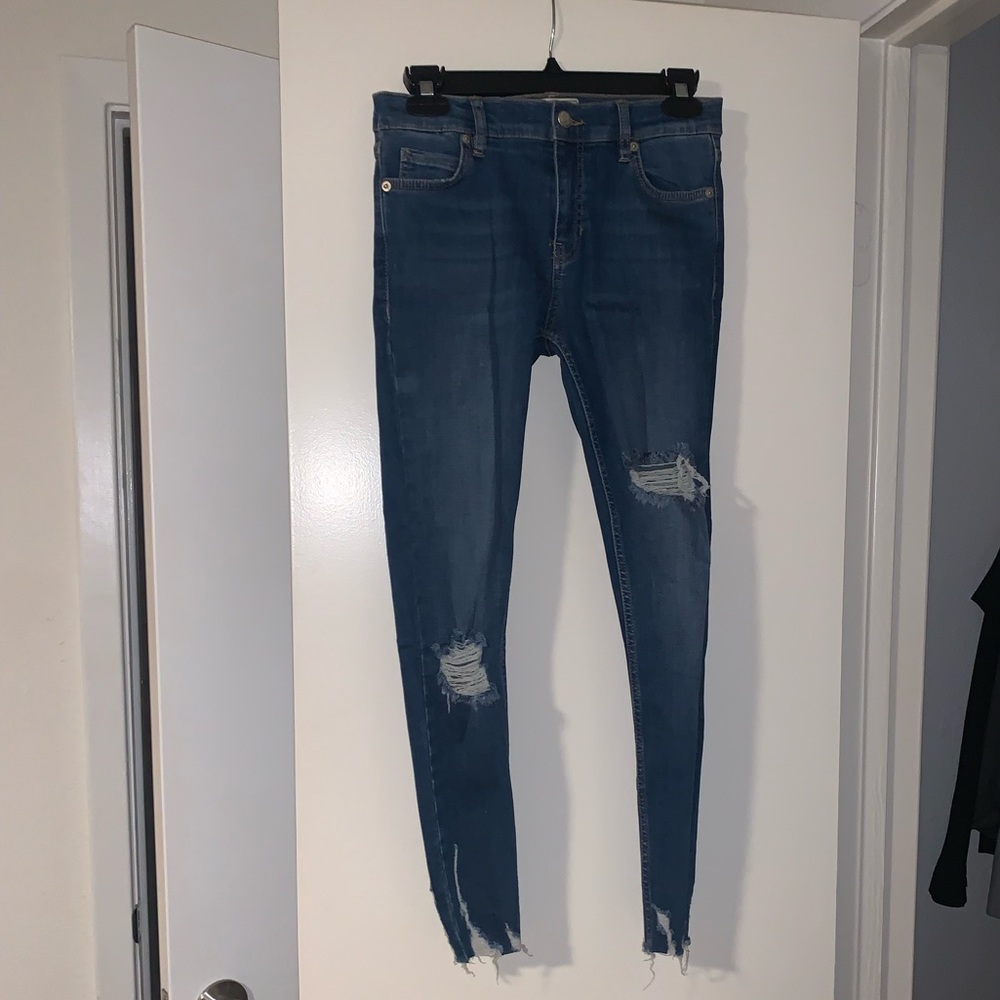 Free People Ripped Jeans